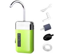 Pompa per ossigeno per acquario, silenziosa USB, scarico automatico del traffico aereo, serbatoi di pesce compatti, ossigenazione a LED, alimentazione di aria portatile per acquari