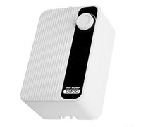 Pompa per ossigeno silenziosa con flusso d'aria regolabile per acquari, dotata di materiali che assorbono le vibrazioni e isolamento acustico a doppio guscio per un allevamento ittico silenzioso (8 W)