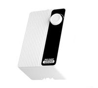 Pompa per ossigeno silenziosa con flusso d'aria regolabile per acquari, dotata di materiali che assorbono le vibrazioni e isolamento acustico a doppio guscio per un allevamento ittico silenzioso (5,5