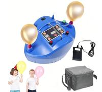 Pompa per Palloncini Elettrica di Precisione da 1200 W, Gonfiatore Quantitativo per Palloncini con Contatore Digitale e Interruttore a Pedale, Pompa ad Aria per Palloncini ad Alta velocità