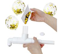 Pompa Per Palloncini - Macchina Per Riempire PallonciniDa 9,45 Pollici, Macchina PerRiempire Polvere D'oro Con Paillettes E Coriandoli, Dispositivo Per Riempire Palloncini Per Feste | Kit Di Decoraz