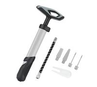 Pompa per Palloni - Gonfiatore Manuale per Pallacanestro, Pallavolo e Accessori Gonfiabili - Portatile Antiscivolo con Accessori Rapidi per Adolescenti e Adulti