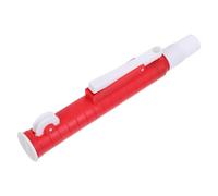 Pompa per Pipette da Laboratorio Monocanale 25000 Μl Rossa | Uso per Ricerca e Biologia Molecolare, Plastico Resistente, Regolazione Fine del Volume, Manutenzione Semplice
