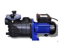 Pompa per piscina 500 W elettronica - Pompa di circolazione per piscina e vasca idromassaggio, silenziosa ed efficiente dal punto di vista energetico, blu - ideale per acqua pulita e limpida
