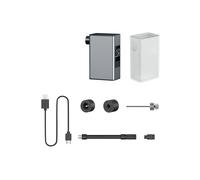 Pompa per Pneumatici da Bici, Max 100 PSI, Portatile, Elettrica, Silenziosa, Compatibile con Valvole Schrader/Presta, Universale