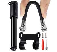Pompa per pneumatici per bicicletta, portatile, per gonfiare rapidamente attrezzature sportive, per basket, calcio, viaggi, campeggio, pendolarismo
