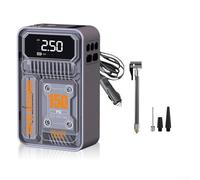 Pompa per pneumatici senza fili portatile, ad alta potenza ed efficienza, gonfiaggio rapido, lunga durata della batteria (cablata)