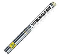 POMPA PER POZZI 2,5 POLLICI POMPA PER POZZI STRETTI POMPA SOMMERSA 2,5" ELETTROPOMPA PER POZZI Brunnen-Star-250-5 POMPA A IMMERSIONE 250W Prevalenza Max: 47 m | Cavo molto piatto 18 m