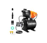 Pompa per Pozzi Poco Profondi - DUOKU - FSGP1200-2 - 1 CV - 1000 GPH - Serbatoio 19L