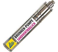 POMPA PER POZZI PROFONDI TRIFASE POMPA SOMMERSA A IMMERSIONE 400V/50Hz | 4 Pollici | 1100W | Resistente alla sabbia