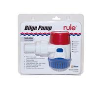Pompa per Sentina Rule, 500/800/1100 gph. 12 o 24 v, per Barca, Nuovo modello