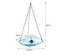 Pompa per solare Plastica Fontana Da per giardino Cavi Pompa(Blue) | Design a per cuore unico, attrae uccelli selvatici, per decorazione per giardino vivace, plastica , nessun per cavo elettrico