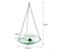 Pompa per solare Plastica Fontana Da per giardino Cavi Pompa(Green) | Design a per cuore unico, attrae uccelli selvatici, per decorazione per giardino vivace, plastica , nessun per cavo elettrico