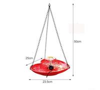 Pompa per solare Plastica Fontana Da per giardino Cavi Pompa(Red) | Design a per cuore unico, attrae uccelli selvatici, per decorazione per giardino vivace, plastica , nessun per cavo elettrico