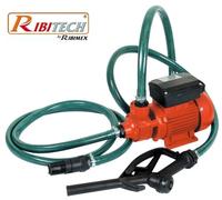 Pompa per travaso Gasolio e acque chiare/bianche/clear water 370W con kit erogaz