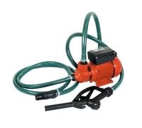 Pompa per travaso Gasolio e acque chiare/clear water 370W+kit erogazione PRKG115