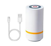 Pompa per vuoto per sacchetti di stoccaggio - di pompa per vuoto elettrico per sacchetti per alimenti, dispositivo di estrazione 'aria portatile e compatto, forte potenza di aspirazione, p