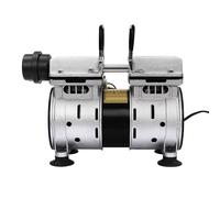 Pompa per vuoto, pompa a pressione, 550 W, 1400 rpm, senza olio, con silenziatore, pompa a pressione da 8 bar, 120 l/min, per esperimenti di tenuta del gas, lavorazione alimentare