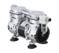 Pompa per vuoto senza olio Portatile a doppio pistone senza olio da laboratorio Elettrica a basso rumore industriale Filtro per pompa urea(650H)