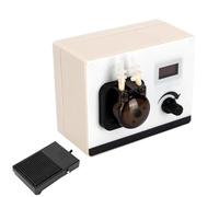 Pompa peristaltica 0-40 ml/min con tubo da 2 x 4 mm e interruttore a pedale per uso in laboratorio e acquario, controllo intelligente del flusso