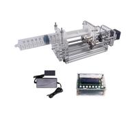 Pompa Peristaltica, 1-150 ML Micro pompa a siringa da laboratorio Pompa di iniezione elettrica precisione tavolo Mini propulsione Dispenser colla liquida DC 12V(Standard Model)