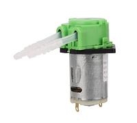 Pompa Peristaltica 12V 3 * 5, Pompa Dosatrice di Liquidi Cw/Ccw Micro Pompa Automatica per Acqua Testa Del Tubo Peristaltico Fai da Te, per Acquari, Analisi Chimiche di Laboratorio (Verde)