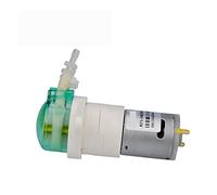 Pompa peristaltica 6V / 12V / 24V Piccola pompa a flusso costante 12v DC Micro pompa dell'acqua Pompa dell'acqua di circolazione Mini pompa,Alte prestazioni(B06,6v Two Slowdown Gear)