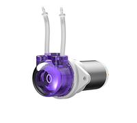 Pompa peristaltica con motore a spazzole for uso domestico, piccola pompa ad acqua automatica 12v, pompa silenziosa 24v cc, laboratorio, macchina for bevande,Alte prestazioni(B03-12V)