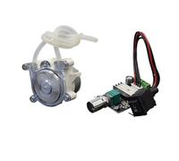 Pompa peristaltica DC 6V-12V piccola mini 500 motoriduttore pompa dosatrice for liquidi ad acqua inversa for campionamento di inchiostro da laboratorio(Pump with Controller)