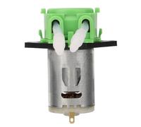 Pompa peristaltica dosatrice 12V 3 * 5 Micro pompa automatica per acqua di precisione di livello laboratorio Controllo del flusso per acquari Analisi chimica Teste per tubi (Verde)