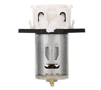 Pompa peristaltica dosatrice 12V 3 * 5 Micro pompa automatica per acqua di precisione di livello laboratorio Controllo del flusso per acquari Analisi chimica Teste per tubi (Bianco)