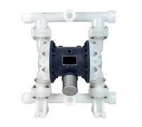 Pompa peristaltica industriale, QBY332S Doppia Pompa Pneumatica Chimica Ad Aria,per il laboratorio