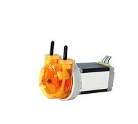 Pompa peristaltica KAS Pompa autoadescante a basso flusso 12V 24V con motore passo-passo Pompa dosatrice ad alta precisione a 3 rotori Per olio/succo(B04,SF-12V-3 rotors)