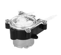 Pompa peristaltica micro da laboratorio professionale, pompa peristaltica a 6 V CC per analisi biochimiche, farmacia e acquari, a bassa rumorosità e alta precisione, con tubi (2 * 4 (tubo di gomma))