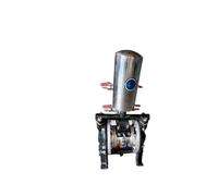 Pompa peristaltica, Mini pompa pneumatica a membrana QBY3-25 in ghisa, lega di alluminio, plastica, acciaio inossidabile, pompa for acqua chimica e fognaria