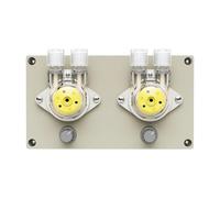 Pompa peristaltica multitesta NP02-B10 15ml~90ml/min Motore 12V DC Regolabile Doppia testa Laboratorio (3.0x5.0)