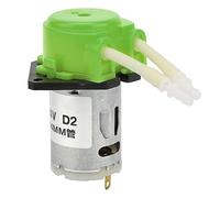 Pompa peristaltica per liquidi Pompa dosatrice autoadescante DC 24v con pompa facilmente rimovibile per uso analitico di laboratorio (Verde)