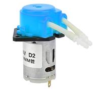 Pompa peristaltica per liquidi Pompa dosatrice autoadescante DC 24v con pompa facilmente rimovibile per uso analitico di laboratorio (Blu)