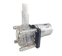 Pompa Peristaltica, Pompa dosatrice peristaltica DC 12V/24V 500ml/min - Erogatore di liquidi di precisione for acquari, laboratori e sistemi analitici(12V)