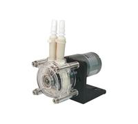 Pompa peristaltica, pompa dosatrice, pompa for acqua, 12 V CC, 24 V CC, portata elevata for analisi di laboratorio in acquario(Right angle mounting,12V DC)