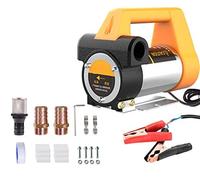 Pompa Peristaltica, Pompa Olio elettrica DC 12V/24V Diesel Cherosene di Trasferimento Autoadescante 80L/Min Distributore Carburante(CN,24V)
