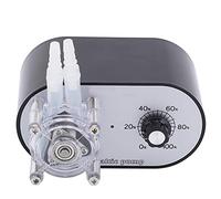 Pompa Peristaltica, Pompa Peristaltica Ad Alta Portata a Testa Singola per Esperimenti 114-500 Ml/Min AC100-240V con Regolazione Flessibile(EU Plug)