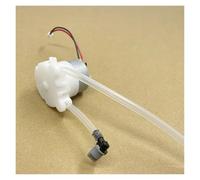 Pompa peristaltica, Pompa peristaltica DC 5V 6V piccola 500 spazzola motore riduttore pompa di dosaggio acqua liquida for laboratorio campionamento inchiostro(A with cable)