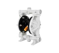 Pompa pneumatica a doppio diama Ingresso da 1/2 pollice Pneumatico for prodotti chimici, QBK-15 10 GPM Doppio diama Polipropilene Nitrile Rubbe