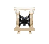 Pompa Pneumatica A Membrana Acciaio Inox Lega Di Alluminio Plastica Rivestimento Sanitario Fluoro Plastica Fluoro Filtro Pressa Resistente Agli Acidi E Agli Alcali(QBY-40)