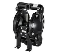 Pompa pneumatica a membrana, pompa pneumatica a doppia membrana da 1" 35 GPM 120 PSI per trasferimento di acqua e olio a bassa viscosità