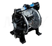 Pompa pneumatica di vernice, doppia membrana stabilizzata alla pressione, mini pompe pneumatiche a membrana per vernice, pompa di trasferimento di ingresso e uscita