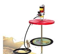 Pompa pneumatica for fusti ad Alta Pressione con Rapporto 50:1, Pompa for Grasso ad Aria compressa con Tubo da 16 Piedi, Pistola for Grasso Universale, Tappo for Fusto