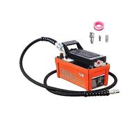 Pompa pneumatica idraulica 10.000 PSI 1/2 Gal Serbatoio azionato a pedale Pedale pneumatico for macchine con telaio for carrozzeria e palo di trazione(Grey)