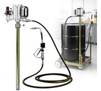 Pompa Pneumatica Per Fusti Di Olio, Pompa Dosatrice Pneumatica A Pressione Con Pompa Dellolio + Tubo Dellolio Da 4,5 M + Pistola Dosatrice Dellolio, Apparecchiatura Quantitativa Centralizzata Per